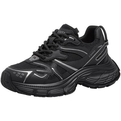 骆驼女鞋2025秋季新款老爹鞋女款透气复古运动鞋增高厚底休闲鞋潮