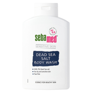 sebamed施巴死海盐舒缓赋活沐浴露保湿清洁肌肤洗澡沐浴德国400ml