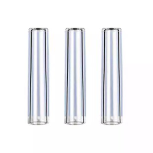 得力透明铅笔帽幼儿园笔套小学生笔盖儿童握笔器保护套矫正器加长杆延长器笔杆塑料文具简约防咬一年级男女孩