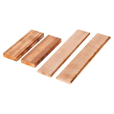 T2紫铜排镀锡扁条铜排机房接地排配电柜母线排加工定制电极铜条片