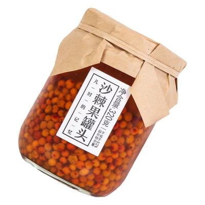 吕梁野山坡沙棘罐头320gx3瓶装