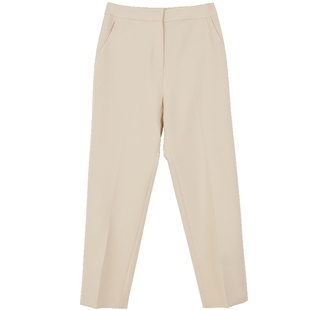 商场同款拉维妮娅九分小西裤女春秋新款通勤面试西装裤J31K06