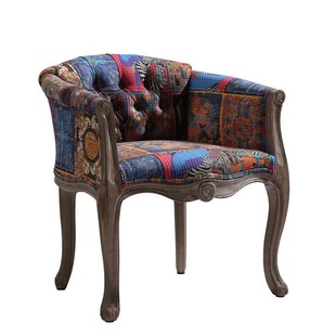 欧美复古实木沙发椅美式高档书房椅会所咖啡厅酒吧民宿休闲椅围椅