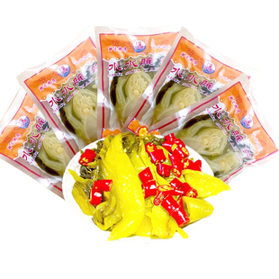 整箱包邮南丰腌菜280g*30袋 水水牌芥菜泡菜菜芯 鱼酸菜盐菜咸菜