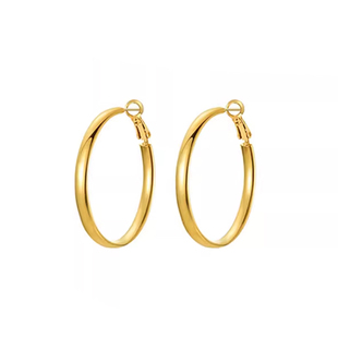 「周日小记」宁艺卓同款气质耳环蚊香盘耳夹女无耳洞耳钉耳环耳饰