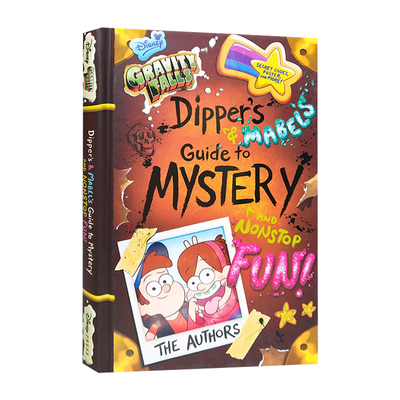 英文原版 怪诞小镇 迪普与梅宝的探秘和娱乐指南 精装官方设定集 Gravity Falls 青少年课外读物故事书迪士尼