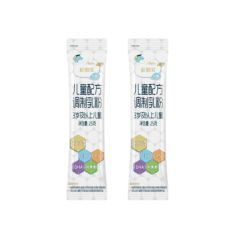 爱羽乐新西兰进口CBP儿童营养乳粉4段25g*30条【效期26年6月】