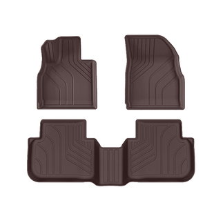 专用于宝马5系i5脚垫五系525li530li 535le环保全天候彩色tpe脚垫