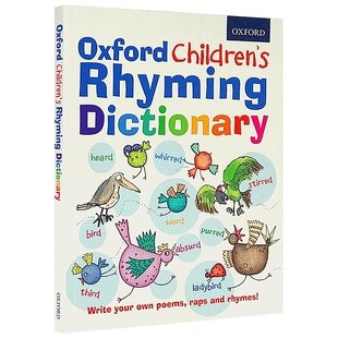Oxford Children’s Rhyming Dictionary 英文原版工具书 牛津儿童英语字典 牛津幼儿韵律词典 创意英文写作 英文版辞典