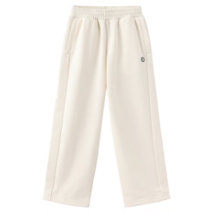 nbakids童装25年新款男女童卫裤长裤宽松舒适透气K251TP010P