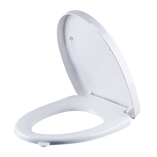 彩色马桶盖板老式座便器盖配件U型V型O型加厚缓降快拆环保坐便盖