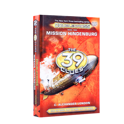 英文原版39条线索：双截棍第二册The 39 Clues：Doublecross Book 2：Mission Hindenburg兴登堡任务 学乐出版儿童英语桥梁章节书