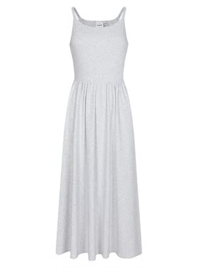 MOUSSY 夏季新品休闲慵懒风长款针织背心连衣裙028ISZ83-1231
