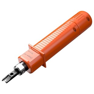 山泽网线打线刀网络模块打线器电话网络六类配线架两用网线卡刀