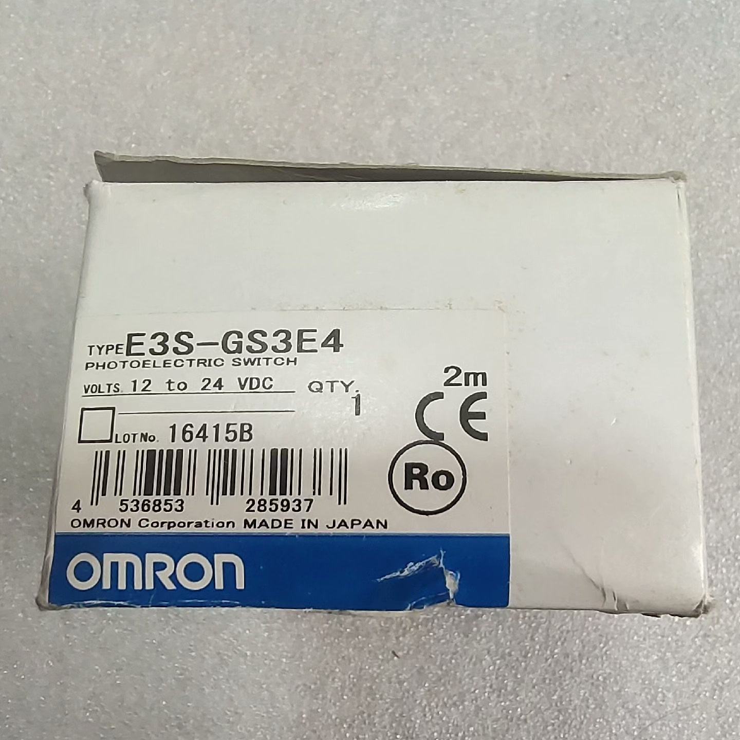 OMRON 欧姆龙 E3S-GS3E4 2M 实物拍摄