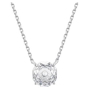 明星同款abyb玫瑰项链S925银锁骨链耳钉礼物银饰轻奢小众颈链