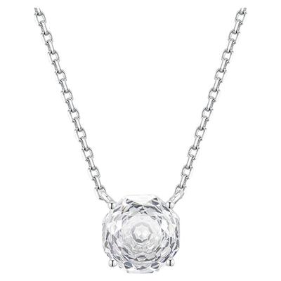 abyb玫瑰项链锁骨链S925银配饰