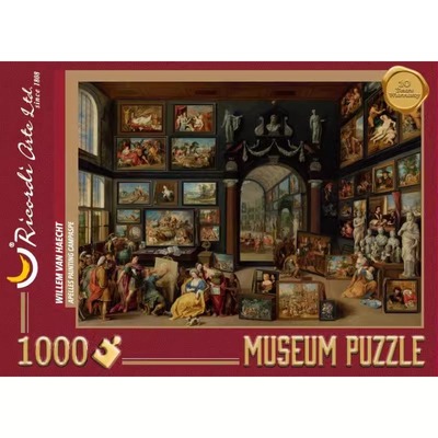 进口益智拼图Ricordi包邮名画