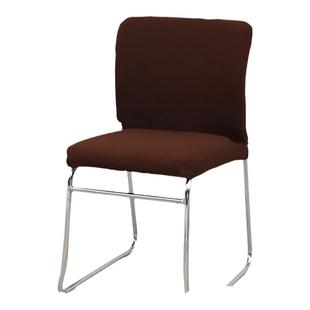 会议室培训分体椅套贝壳靠背椅套弹力加厚办公培训椅套罩防脏套