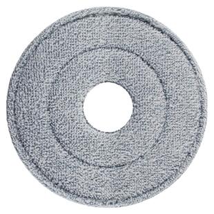 拖把配件圆形方形拖把替换布懒人免手洗拖把头旋转拖布污水分离桶