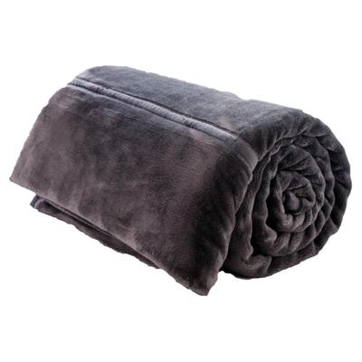 无印良品日式风纯色床单空调毯