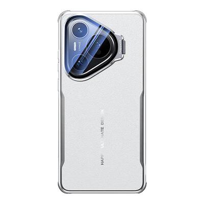 适用华为pura70pro+镜头支架素皮