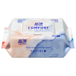 80抽湿巾纸宝宝儿童手口可用大包加厚家庭湿纸巾家庭实惠装湿巾纸