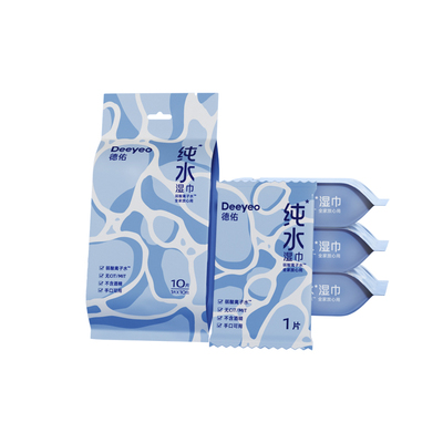 德佑纯水湿巾独立小包便携外出