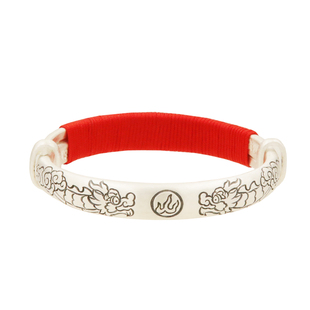 《瑞龙巳蛇》宝宝纯银手镯子龙年兔年婴儿童小孩足99古法镀金礼物