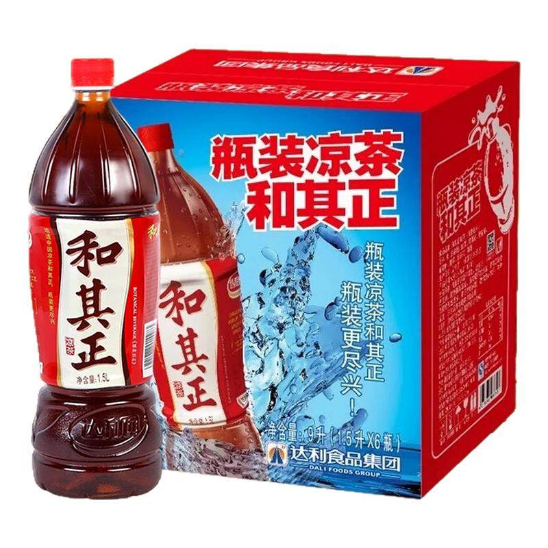 达利园和其正凉茶1.5L*6瓶