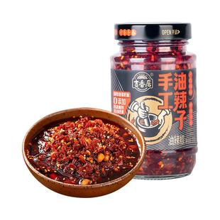 吉香居四川油泼辣子凉拌菜红油辣椒油辣椒酱香辣330g拌面酱拌饭酱