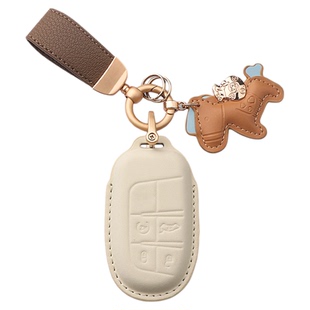 适用吉普钥匙套指南者Jeep自由光大切诺基扣自由侠车保护套包锁匙