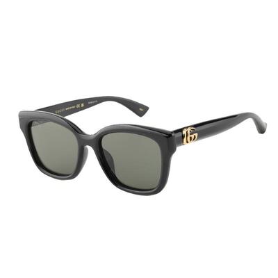 【自营】古驰GUCCI墨镜新款方形框黑色百搭防晒太阳眼镜 GG1830SK