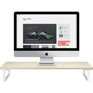 赛鲸显示器增高架加高办公桌面收纳键盘置物架笔记本台式电脑支架