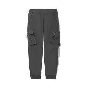 中国李宁男款反伍BADFIVE篮球工装束脚收口运动休闲长裤AKXR441