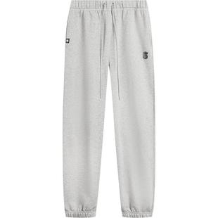 李宁反伍BADFIVE卫裤男士官方正品宽松冬季加绒束脚针织运动裤男