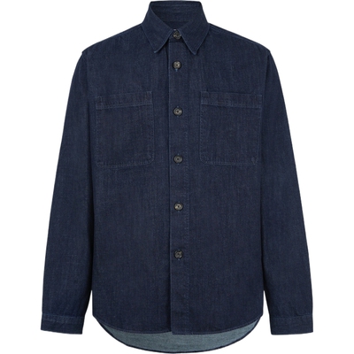 Oliver Spencer春夏男士宽松牛仔衬衫