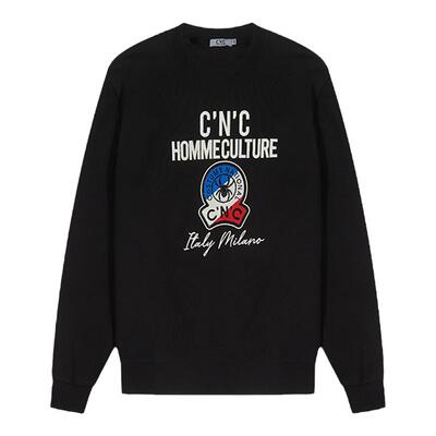 CNC男装轻奢新款刺绣印花卫衣