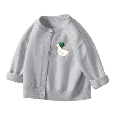 男宝宝春秋开衫儿童时髦针织衫