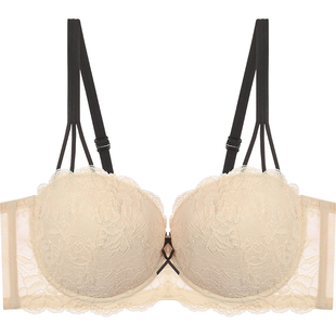 EMMAROSE薄款大胸显小内衣女胖mm聚拢收副乳防下垂大码文胸胸罩