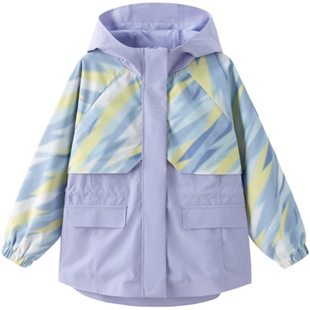 【商城同款】ASICS/亚瑟士童装春季长袖外套防水透湿收腰挡风便服