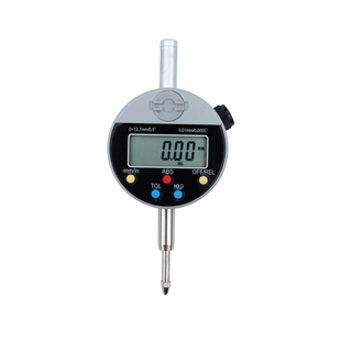 广陆数显百分表一套电子指示表0-10mm百分表头高度规千分表0.001