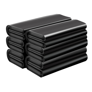 垃圾袋家用手提式加厚背心式中大号黑色一次性塑料袋厨房办公室用