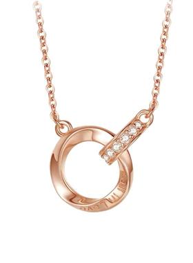 轻奢高级感莫比乌斯环项链女