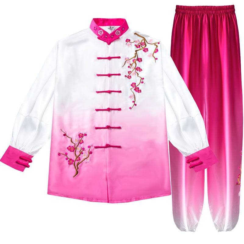儿童太极服春秋少儿武术服太极拳练功服男童女童比赛演出服表演服
