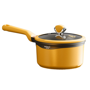 迈巴勒不粘小奶锅宝宝辅食锅婴儿煎煮一体煮汤泡面热奶家用一人食