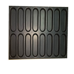 商用16连热狗胚面包不沾烤盘武大郎烧饼掉渣饼烤鸡蛋煎蛋不沾模具