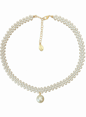 戴安娜｜法式温柔珍珠项链