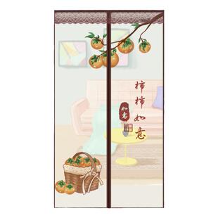 防蚊门帘新款夏季家用磁性通风隔断帘卧室强力磁吸纱门免打孔纱窗