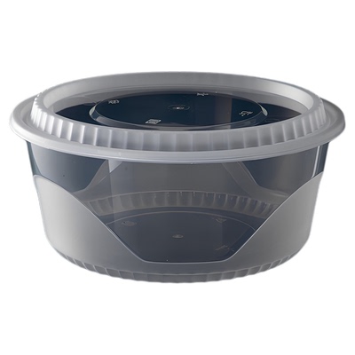 一次性打包盒圆形大号餐盒大容量